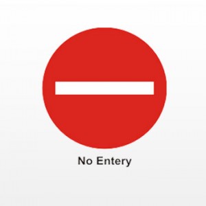 NO-ENTRY